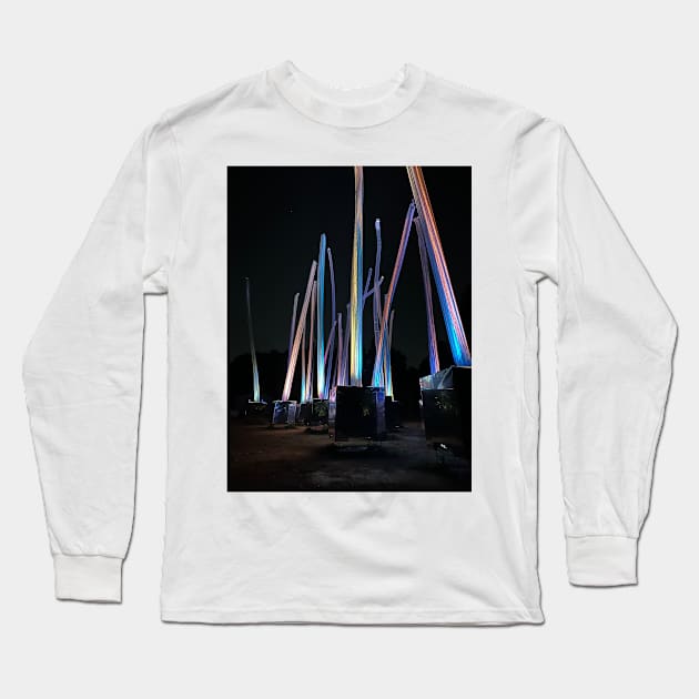 Osaka Abstraction Long Sleeve T-Shirt by dagobah_days
